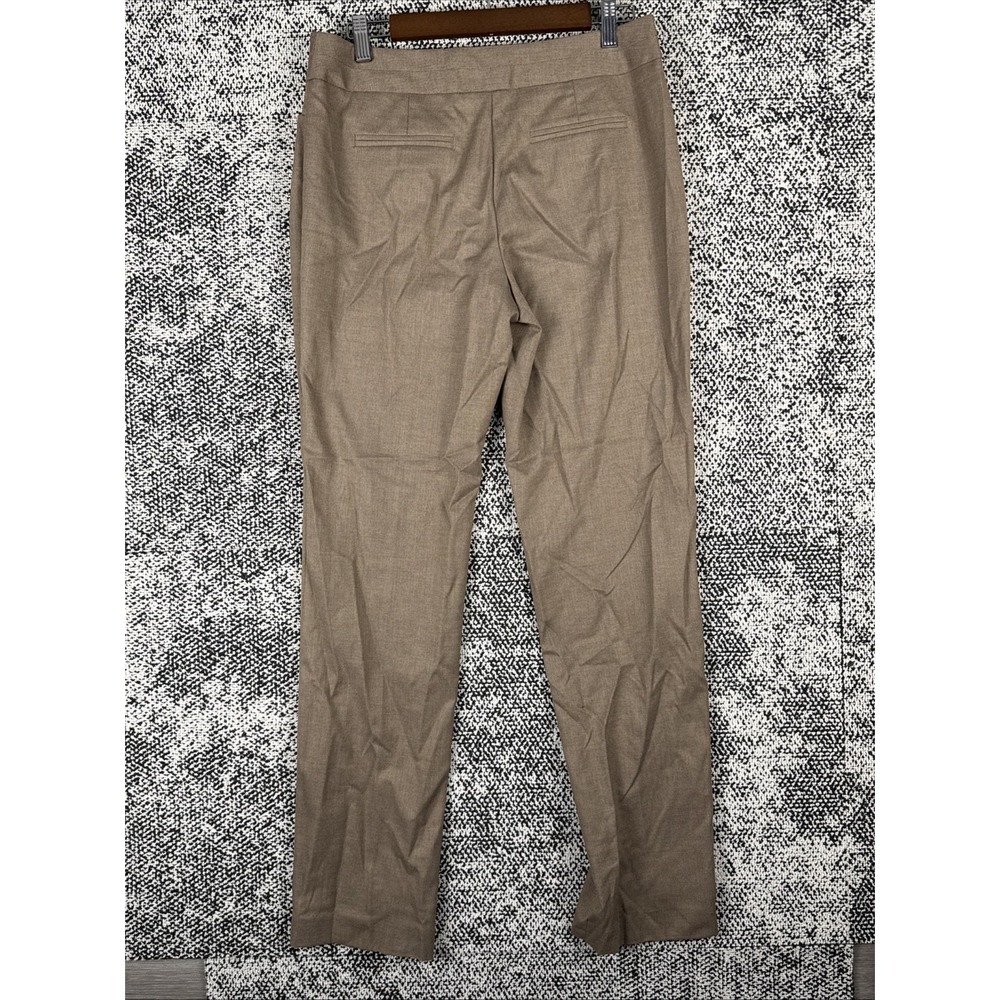 Worthington Dress Pants Womens 6 (31 X 32.5) Modern Fit Slacks Herringbone Brown - Picture 4 of 12